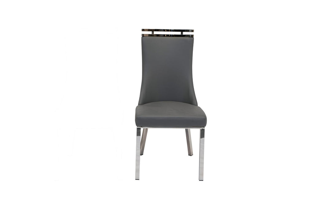 Capri Dining Chair – Black Nickel
