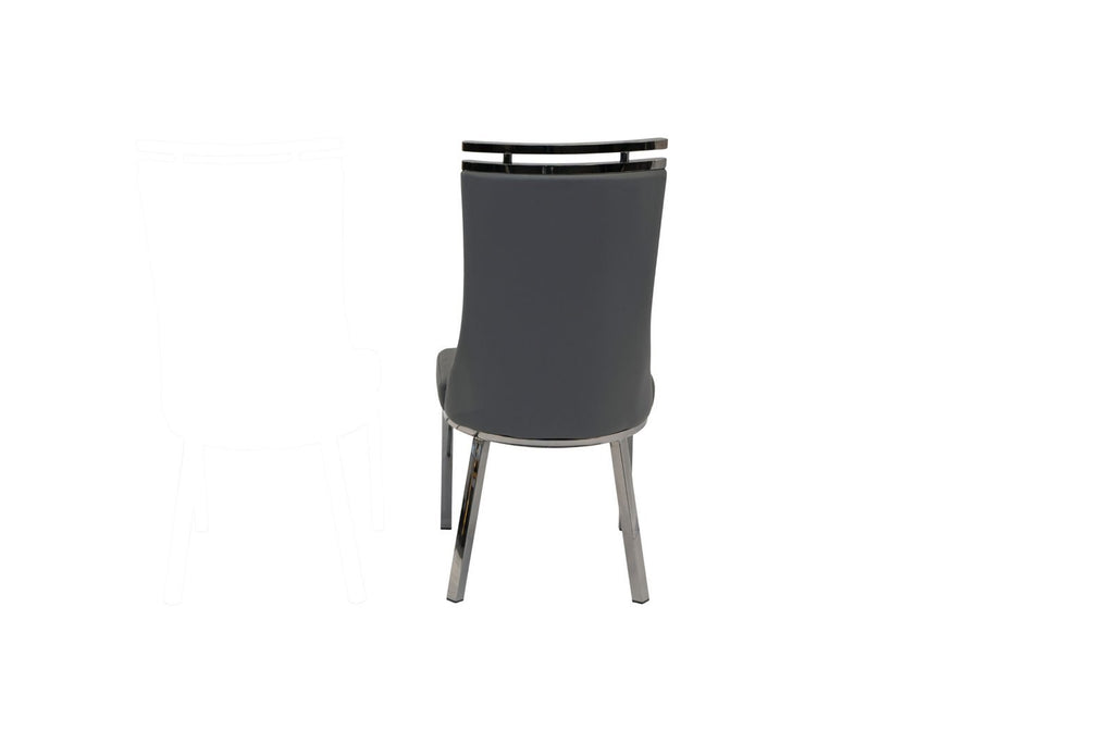 Capri Dining Chair – Black Nickel