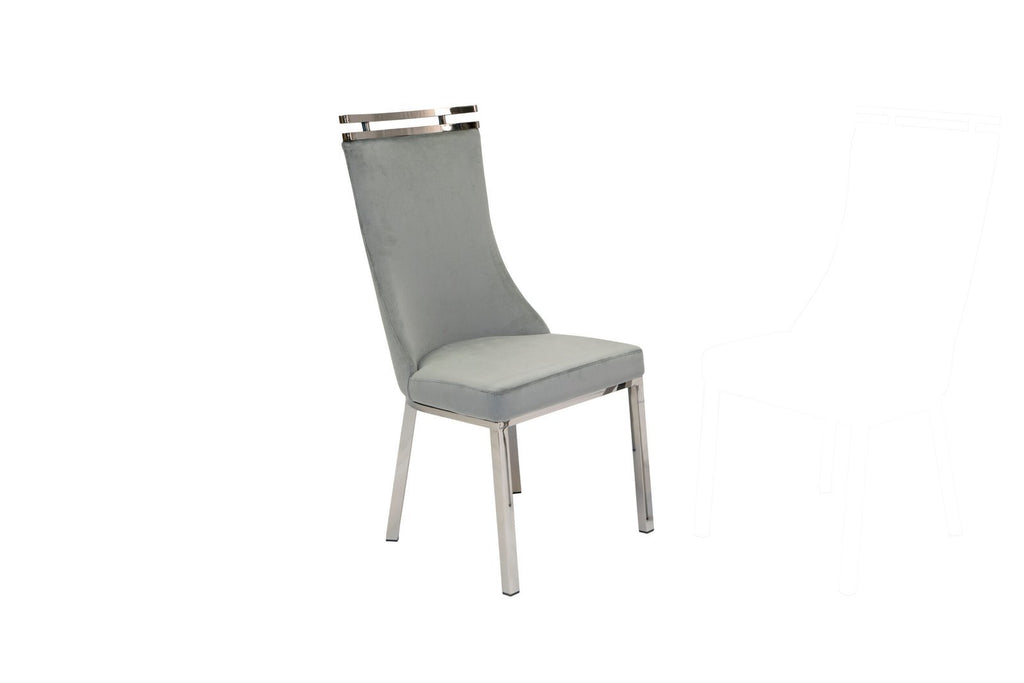 Capri Dining Chair – Black Nickel