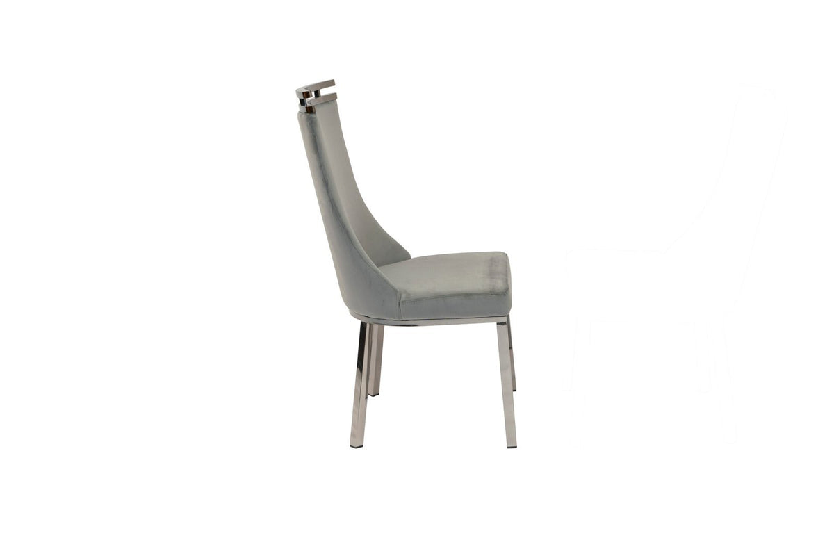 Capri Dining Chair – Black Nickel