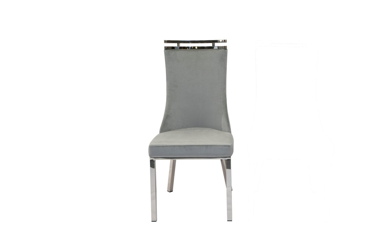 Capri Dining Chair – Black Nickel