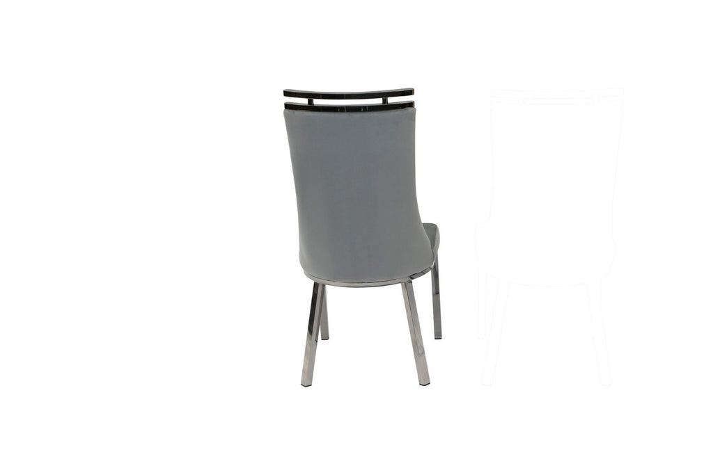 Capri Dining Chair – Black Nickel