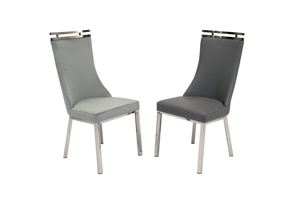 Capri Dining Chair – Black Nickel