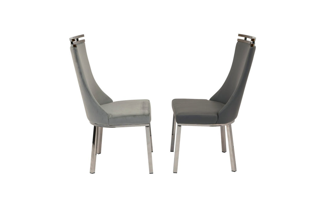 Capri Dining Chair – Black Nickel