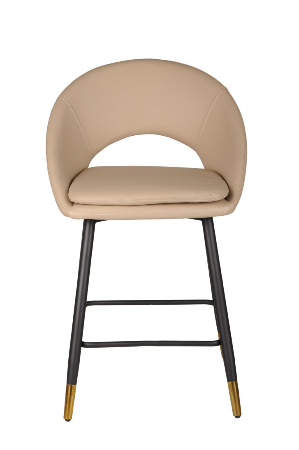 Mila Counter Stool (Beige) (Set of 2)