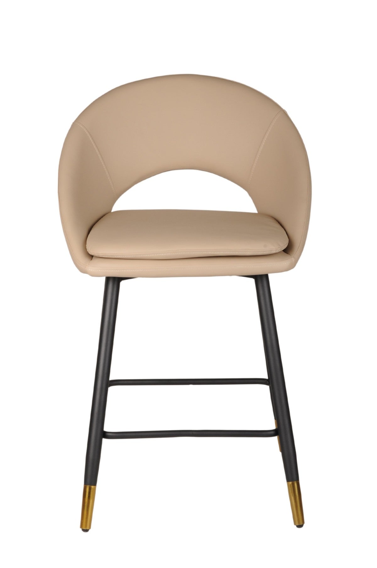Mila Counter Stool (Beige) (Set of 2)