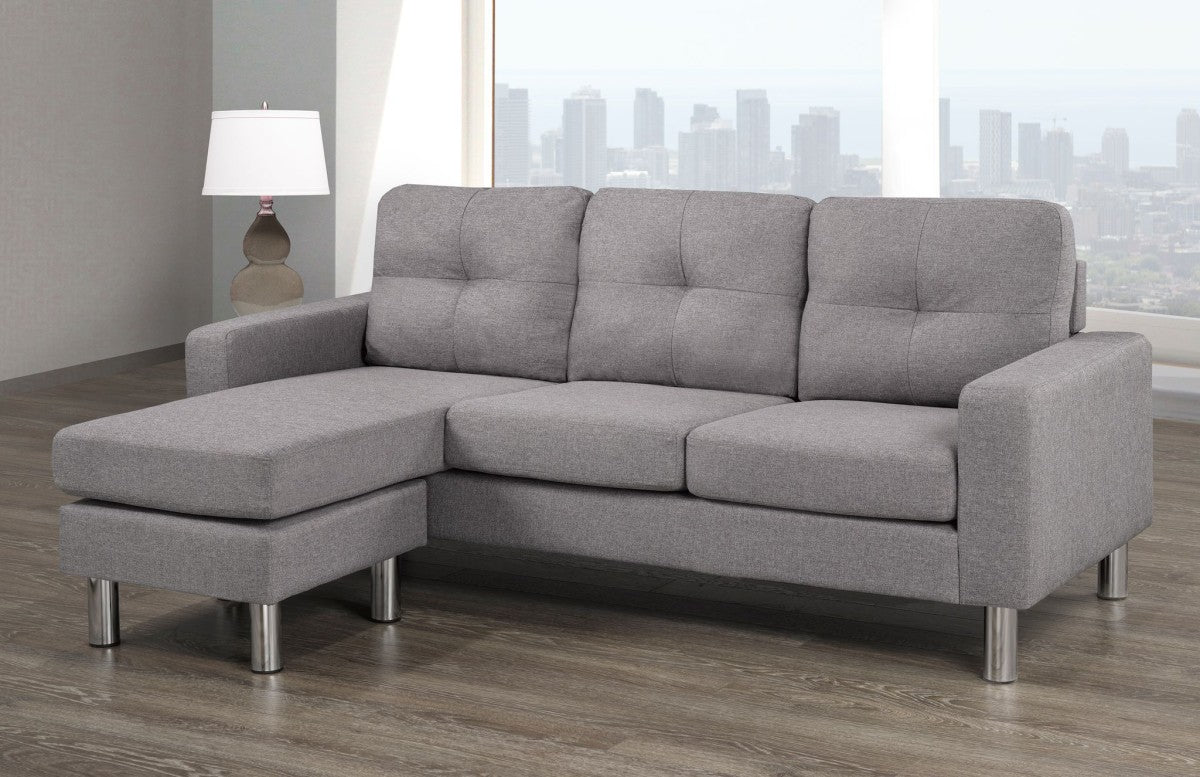 Sectional (Light Grey)