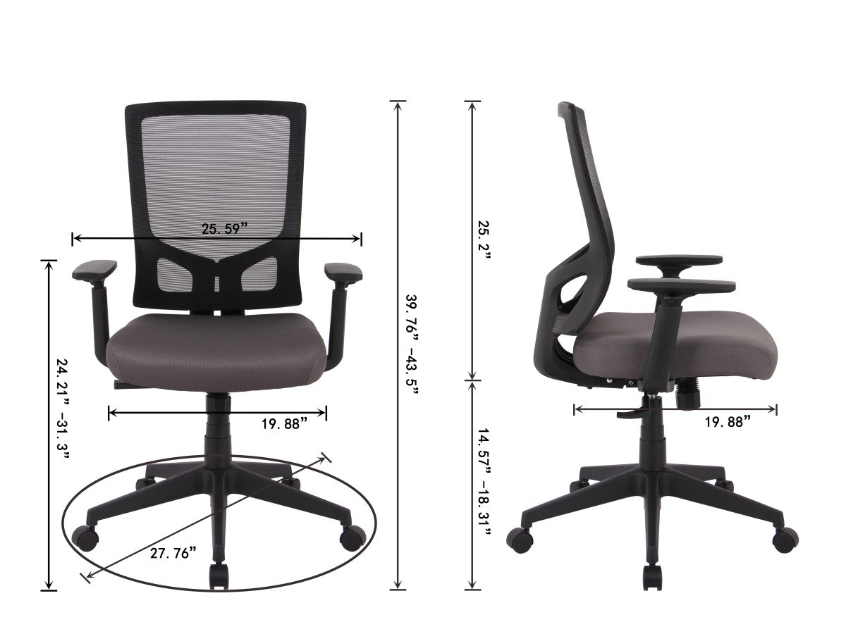 Office Chair (Charcoal)