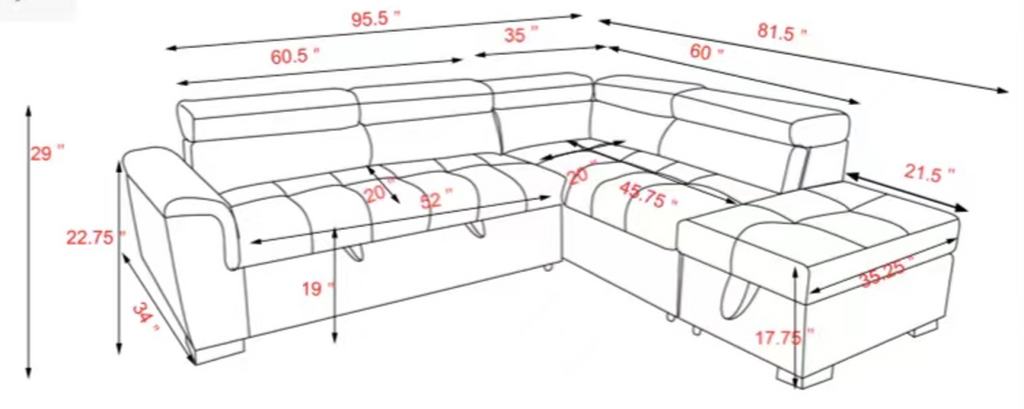 Sleeper Bed (Grey)