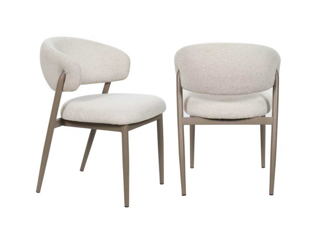 Dining Chair (Tobacco/Beige) (Set of 2)