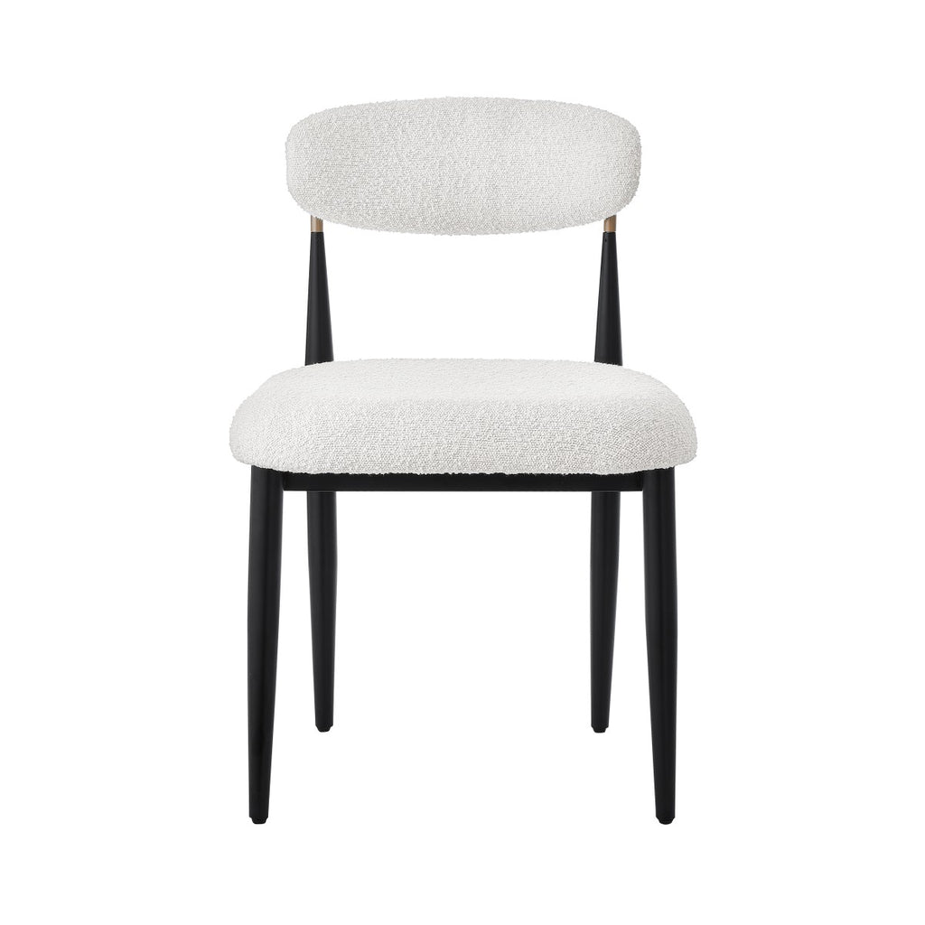 Kodi Dining Chair (White/Black) (Set of 2)