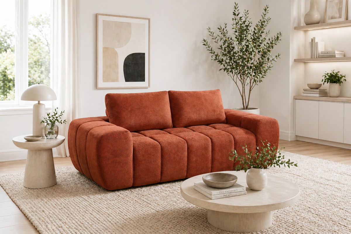 Sofa (Burgundy)