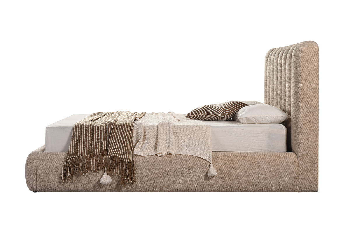 Queen Lift Bed Frame (Taupe)