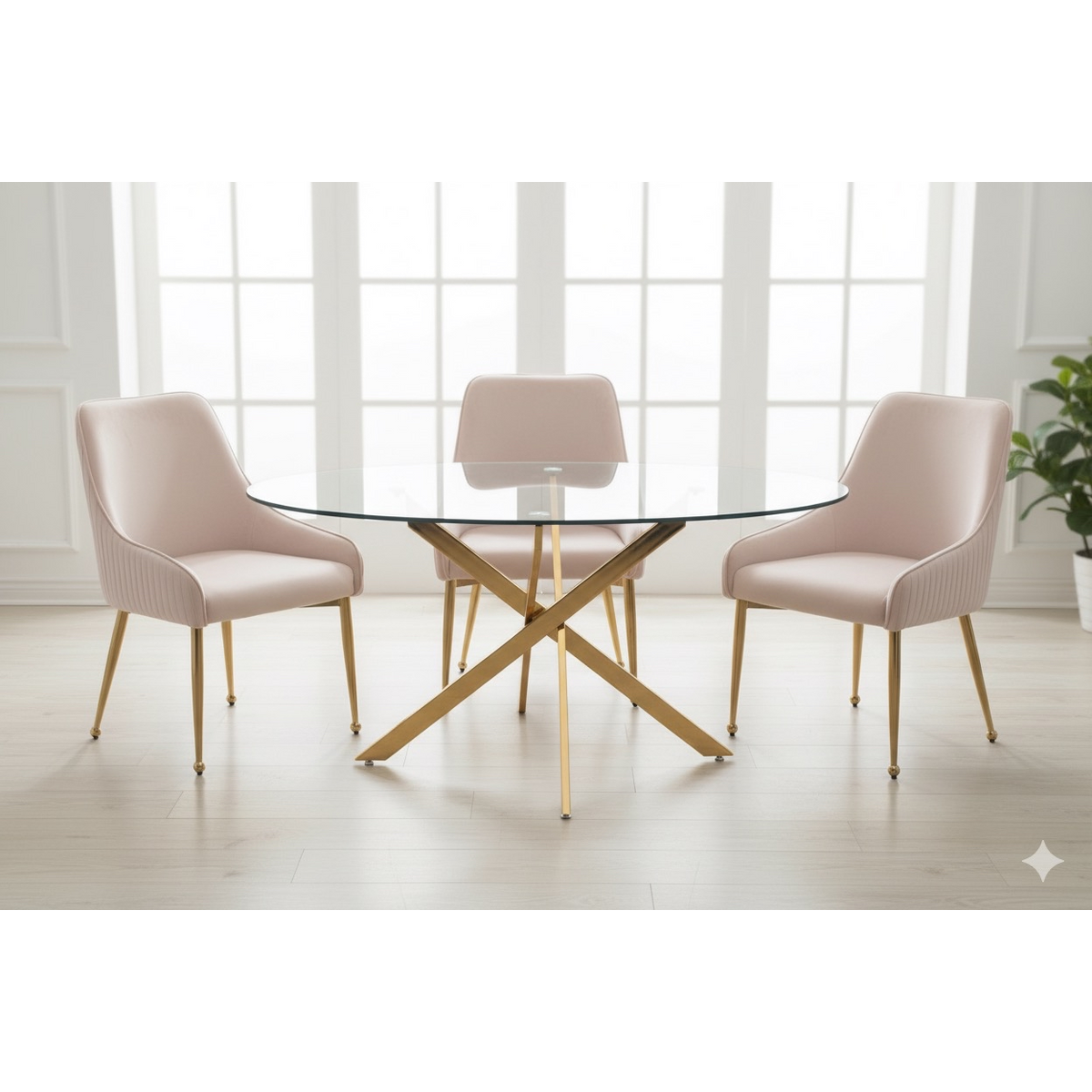 Genesis & Tina Luxe Dining Set