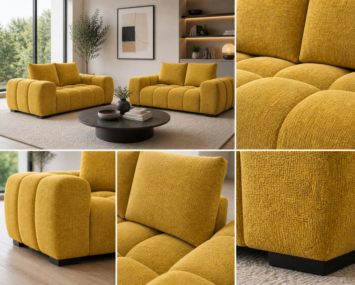 Love Seat (Yellow)