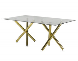 Dining Table (Gold) - DTZ02