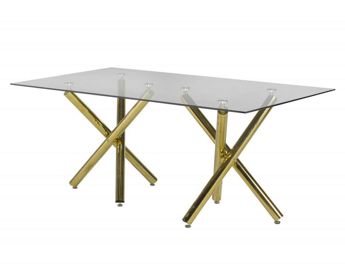 Dining Table (Gold) - DTZ02