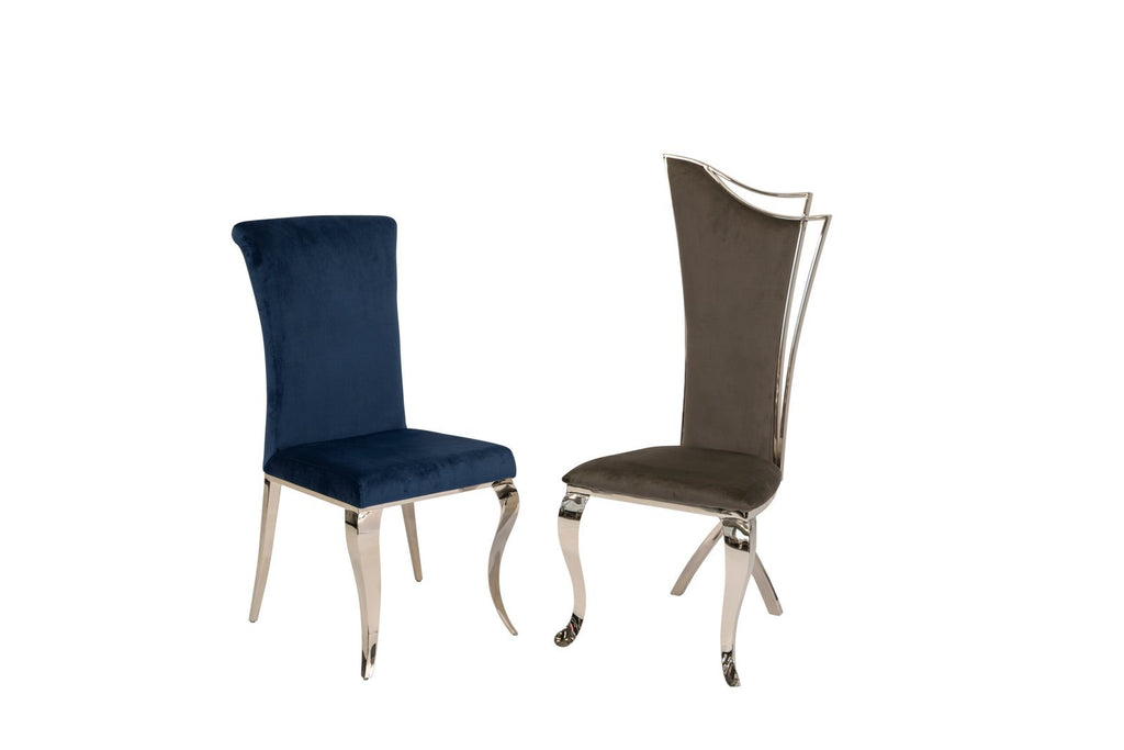 Morocco Dining Chair – Silver