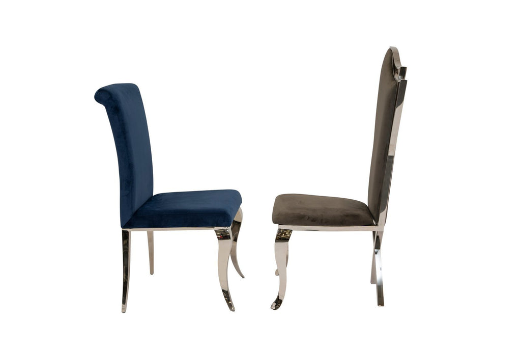 Morocco Dining Chair – Silver