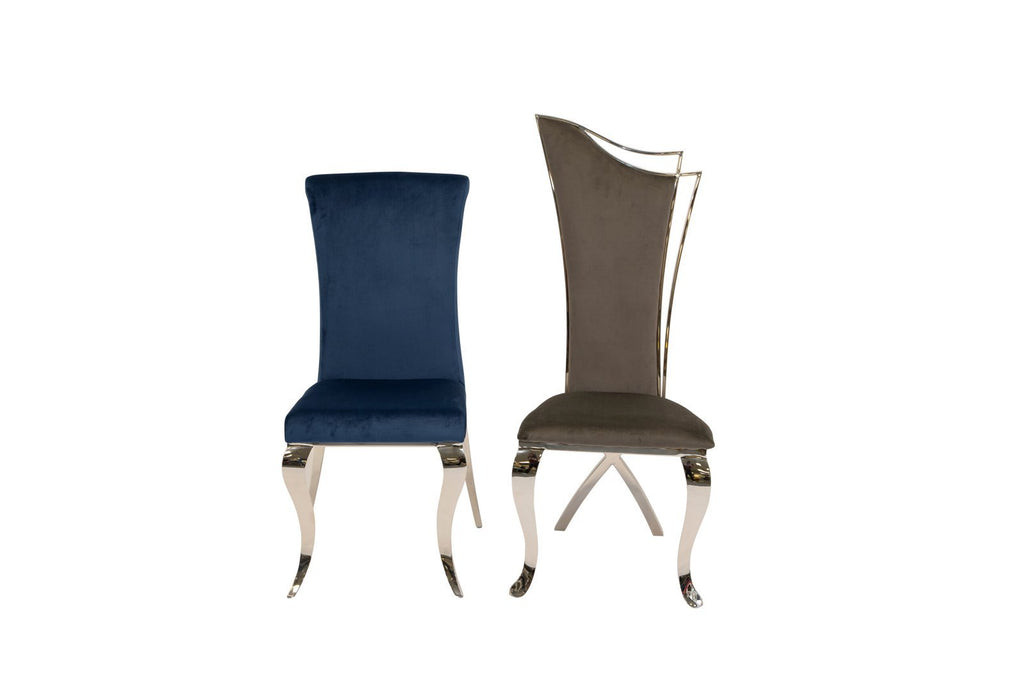 Morocco Dining Chair – Silver