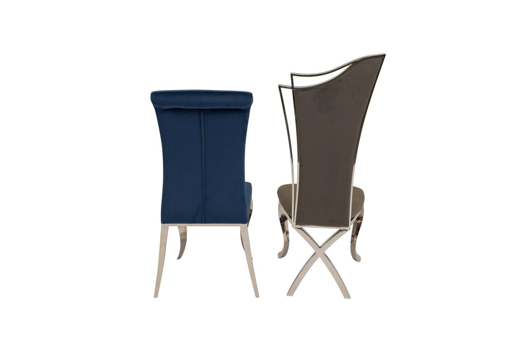 Morocco Dining Chair – Silver