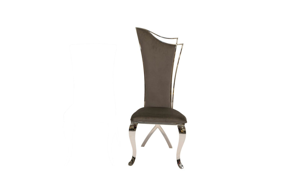 Morocco Dining Chair – Silver