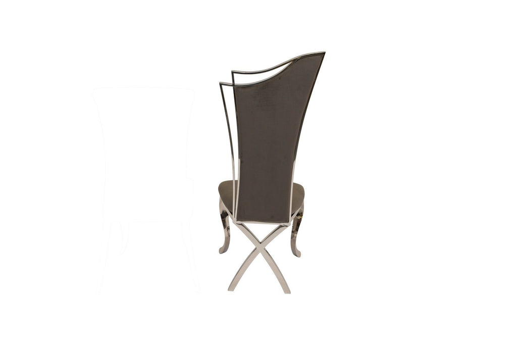 Morocco Dining Chair – Silver