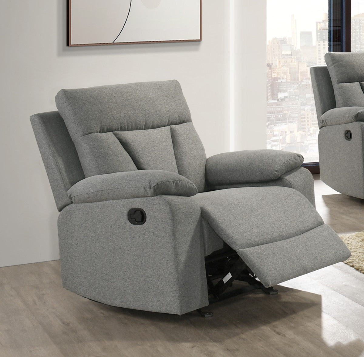 Makena Rocker/Recliner (Grey)