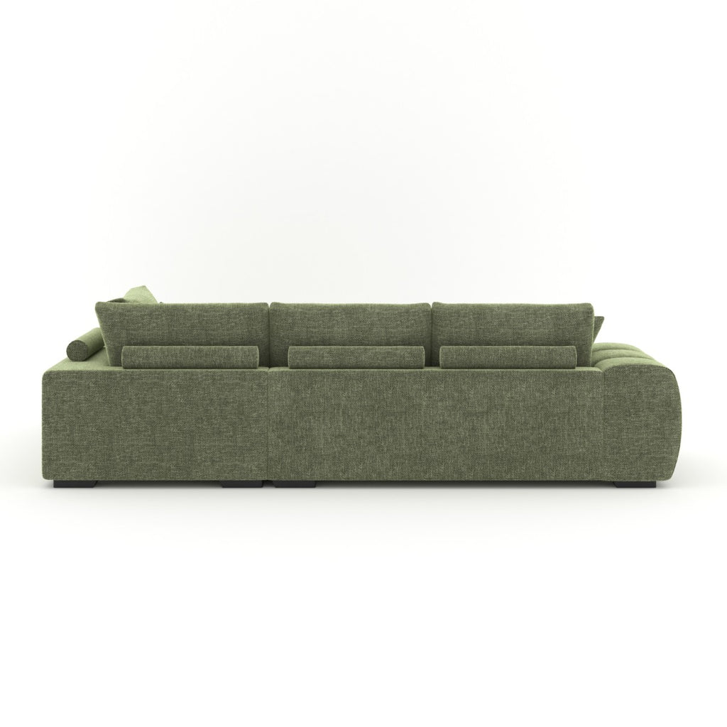 Zara RHF Sectional (Green)