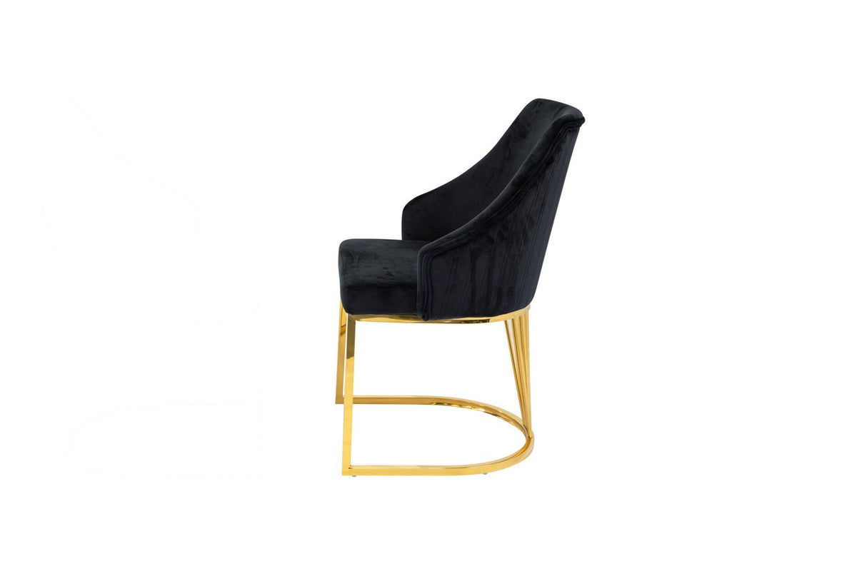 Xia Dining Chair – Gold