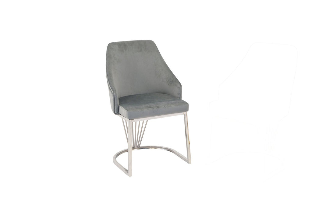 Xia Dining Chair – Silver
