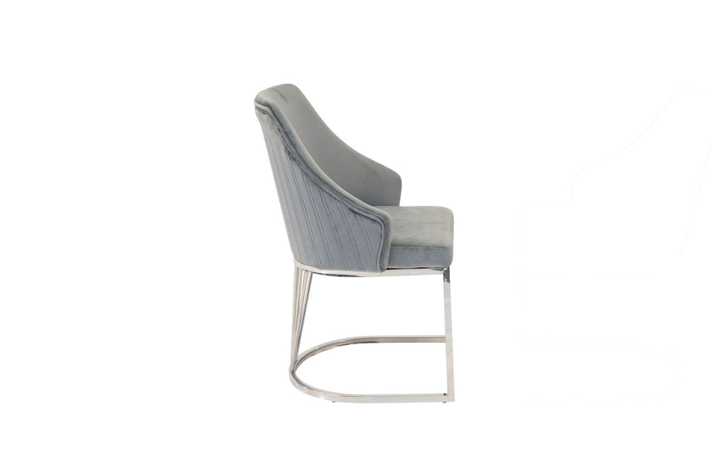 Xia Dining Chair – Silver
