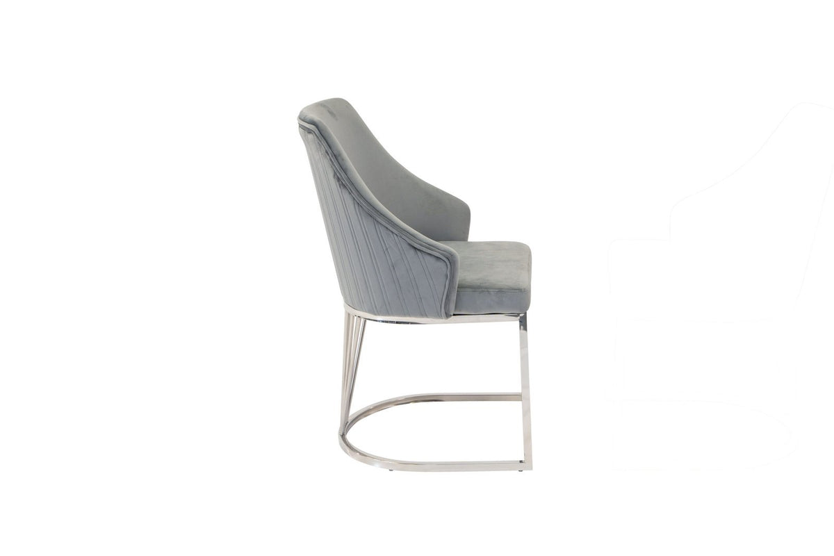 Xia Dining Chair – Silver