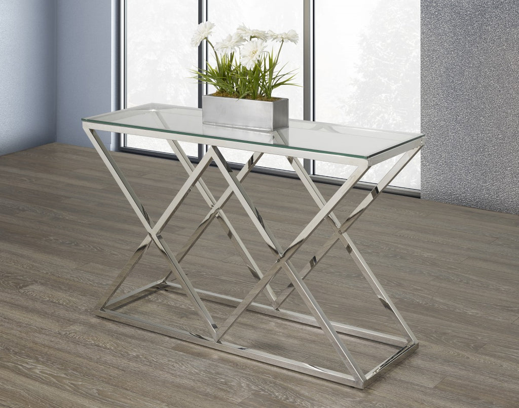 Sofa Table (Silver)