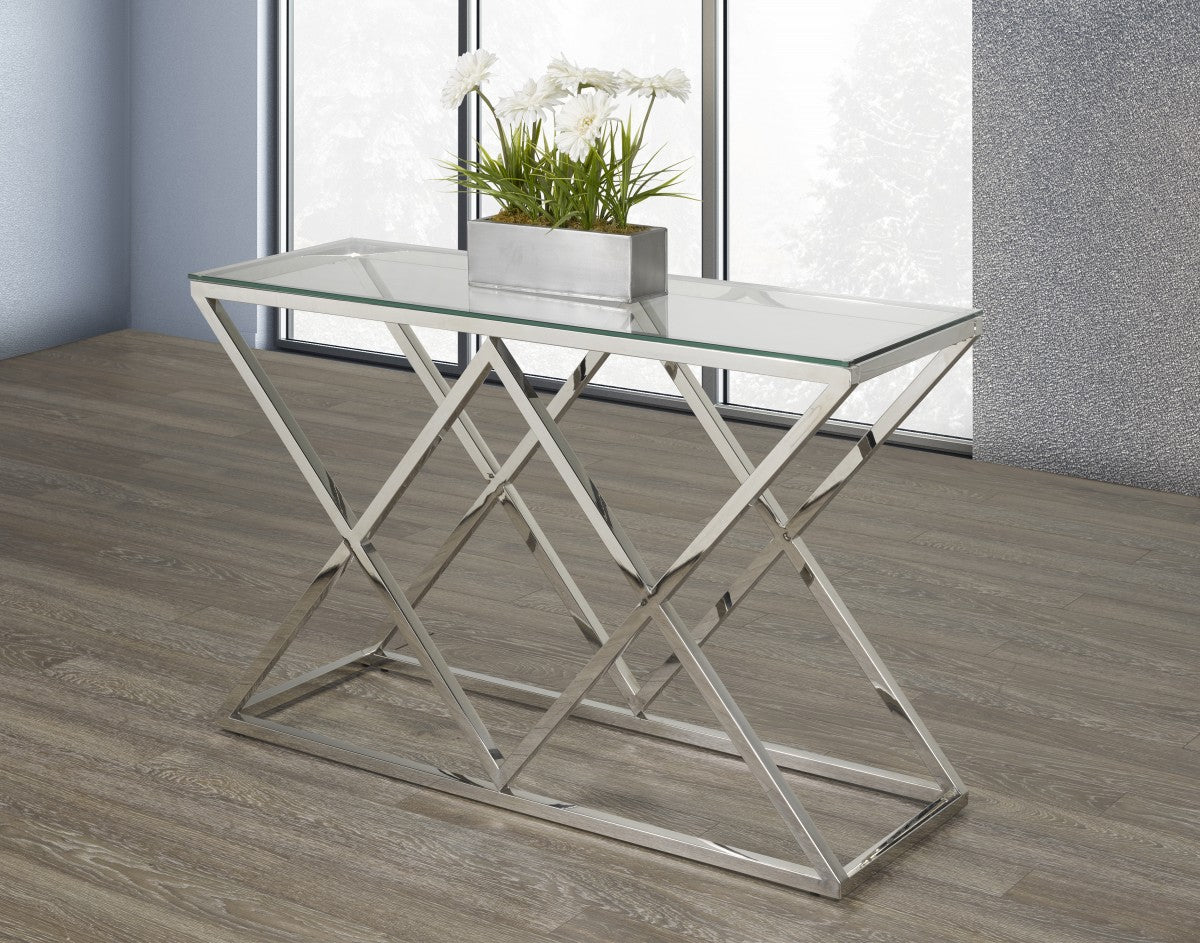 Sofa Table (Silver)