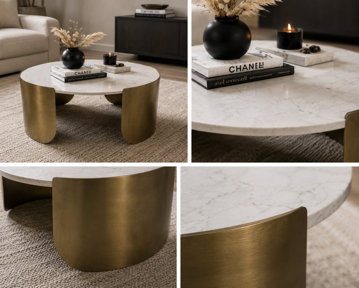 Cofee Table (Gold)