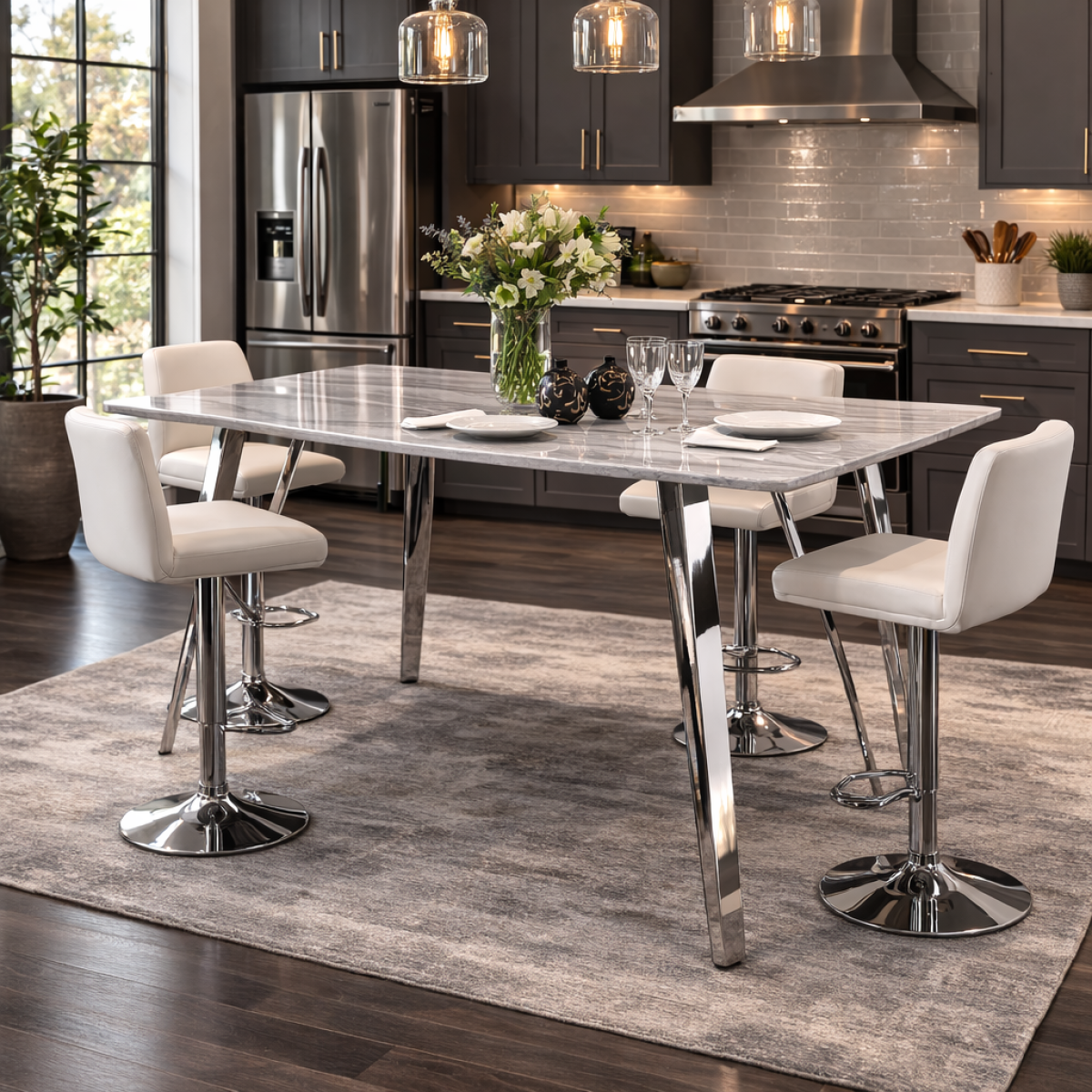 Counter Table (Silver)