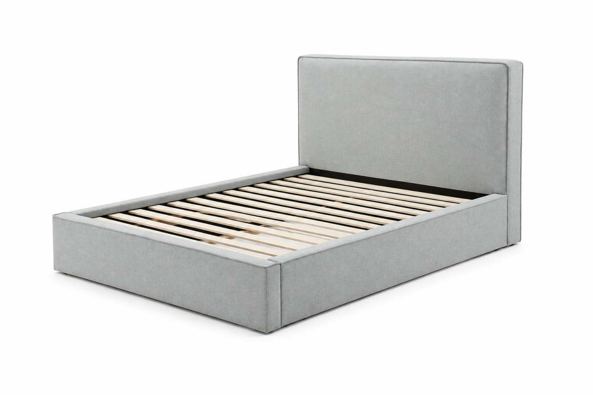 King Storage Bed (Blue)