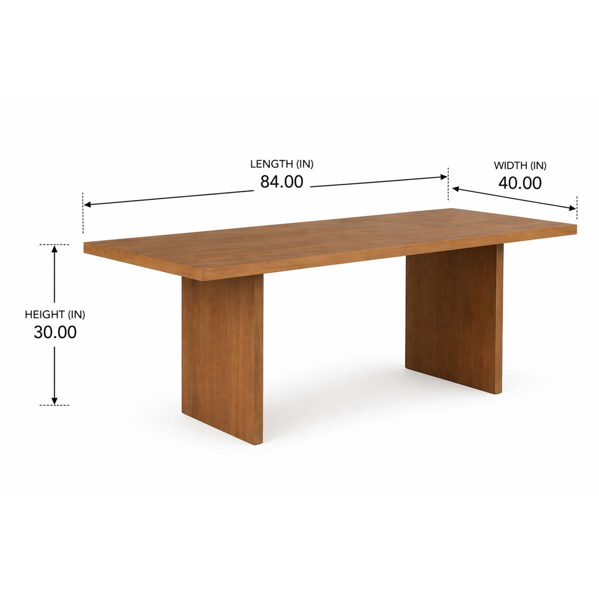 Dining Table (Natural Oak)
