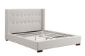 King Bed Frame (Beige) - 615670