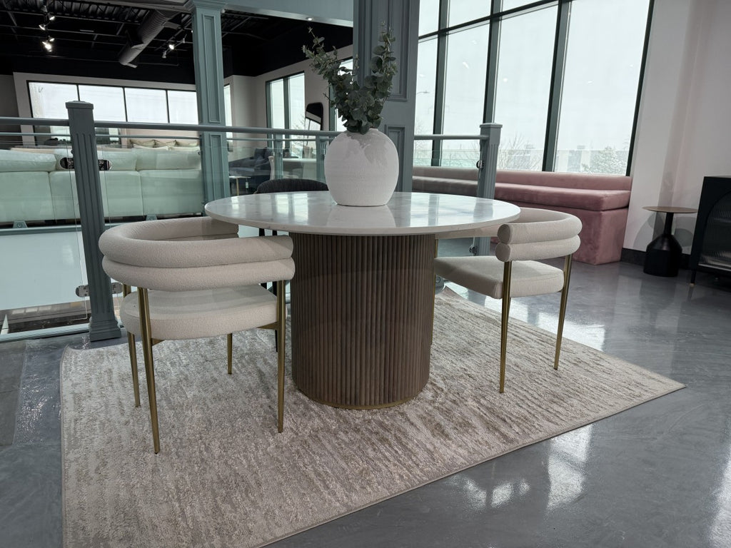 Dining Table (Grey Wash) - 222220