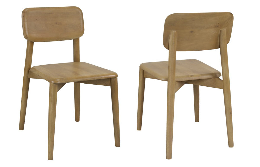 Stephano Dining Chair (Oak) (Set of 2)