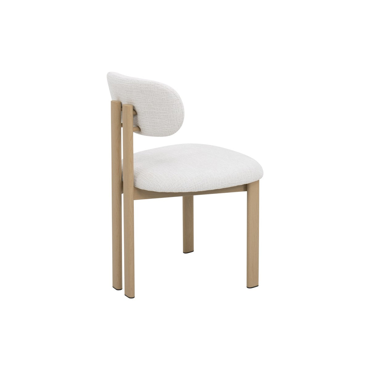 Dining Chair (Oak/Ivory) (Set of 2)