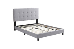Queen Platform Bed (Silver)