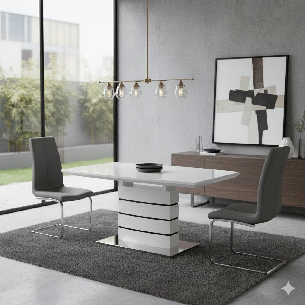 Bentz & Victory Compact Extendable Dining Set