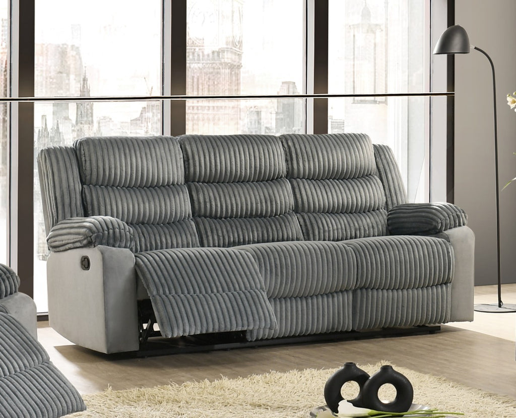 Romilly Recliner Sofa (Grey)