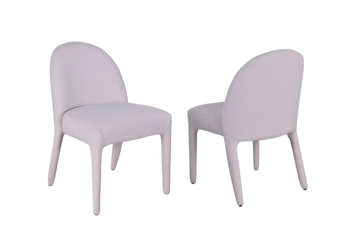 Dafne Dining Chair (Beige) (Set of 2)