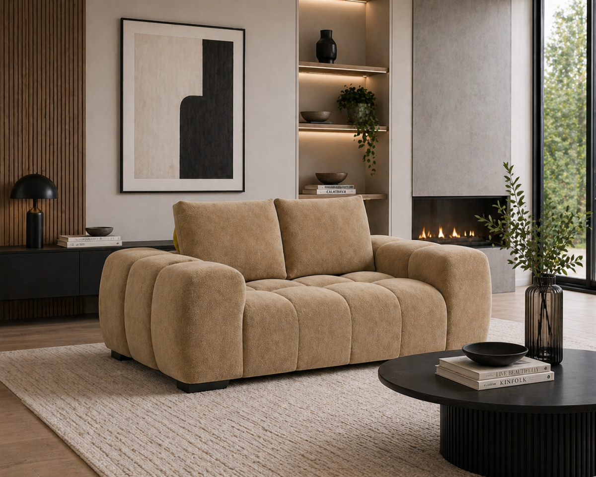 Love Seat (Taupe) - 922914