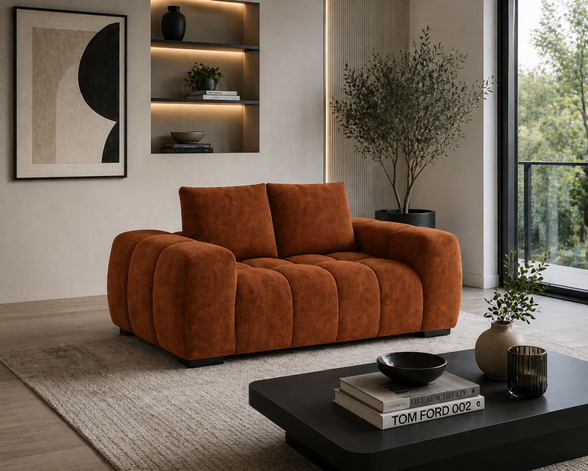Love Seat (Rust)