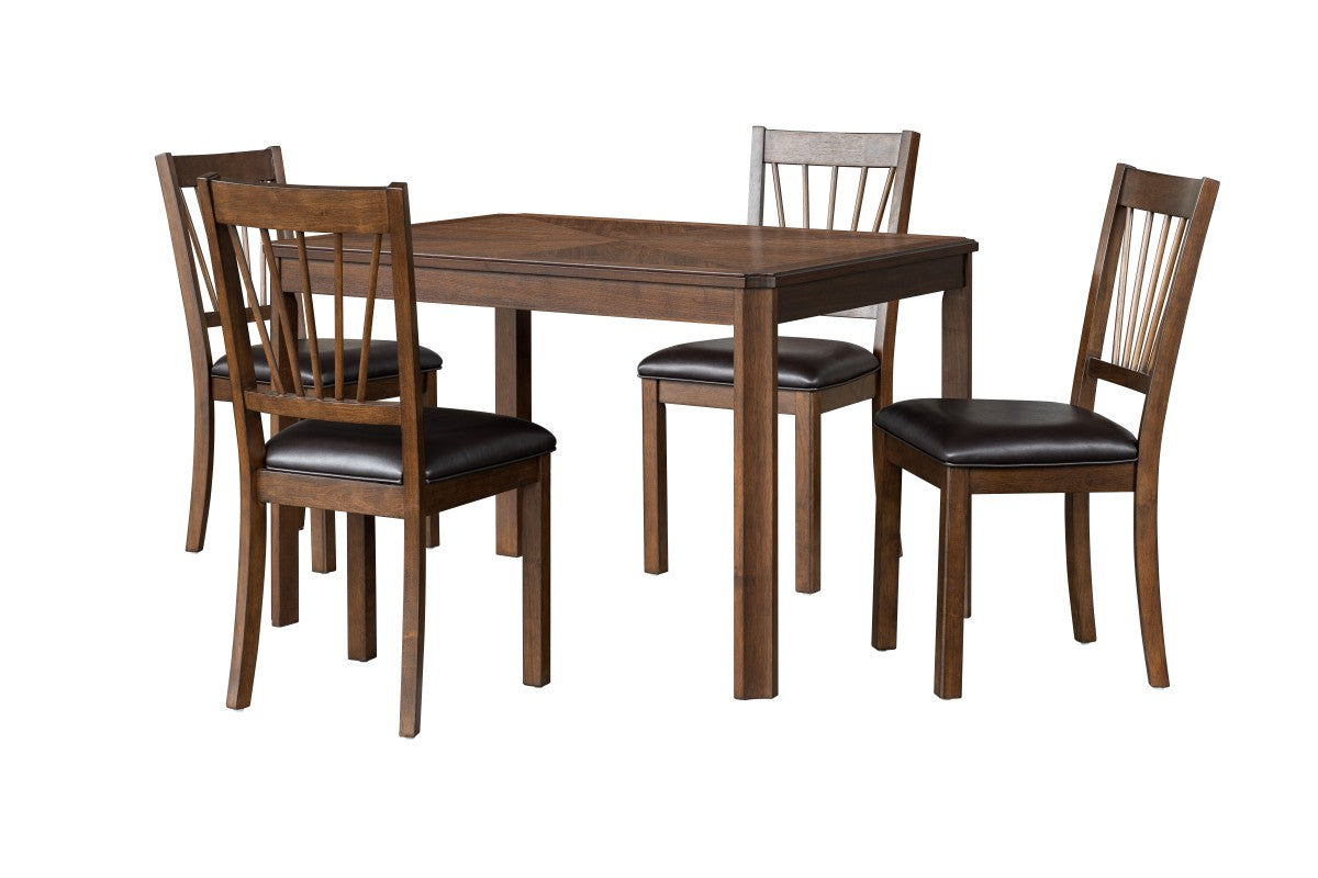 5-Piece Dining Set (Espresso) - 573321